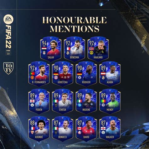 FIFA 22 Team of the Year Promo